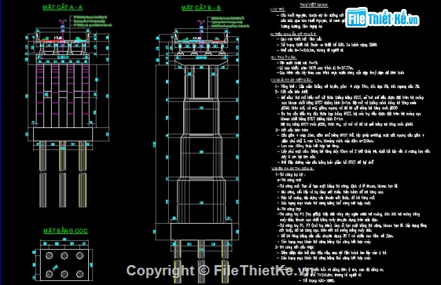 Bản vẽ,Bản vẽ cầu dầm,Bản vẽ dầm T
