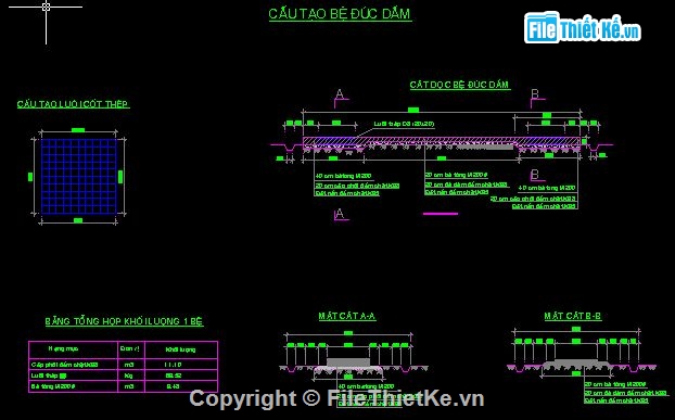 cầu dầm,Bản vẽ dầm,Bản vẽ dầm T,bê tông cốt thép,bản vẽ cầu