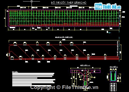 cầu dầm,Bản vẽ dầm,Bản vẽ dầm T,bê tông cốt thép,bản vẽ cầu