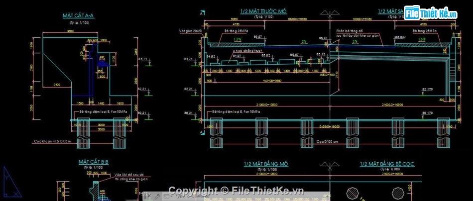 cầu dầm,Bản vẽ dầm T,Bản vẽ dầm,Bản vẽ cầu dầm