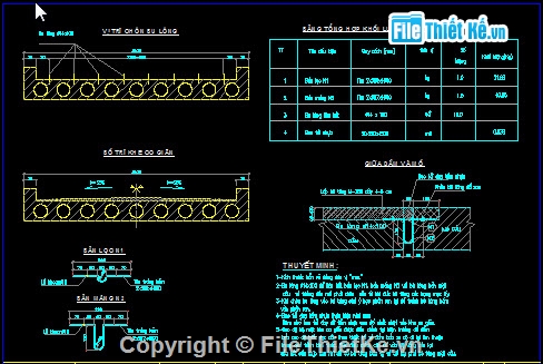 bản vẽ cầu,Bản vẽ cầu bản,Bản vẽ cầu Hưng Lam,6 nhịp bản 12m,Khổ cầu B=4+2x0.25m