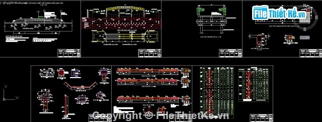 Cầu filethietke,Bản vẽ Cầu,CAD bản vẽ cầu,BÀN VỀ CÂU 19.5x2.5m,filethietke cầu kênh