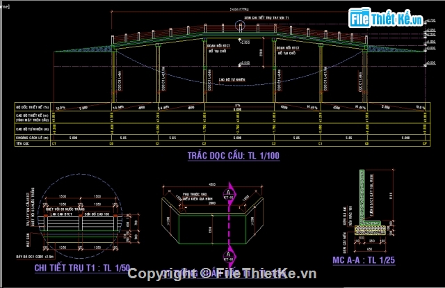 Bản vẽ cầu dầm,Bản vẽ cầu bản,Bản vẽ cầu vượt,Cầu kênh nông thôn,cầu nông thôn,cầu kênh 30m