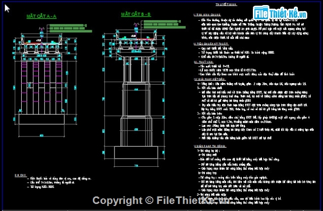 thiết kế cầu,Bản vẽ dầm T,Bản vẽ cầu Khe Muỗng - Km8+773.52,Cầu 2 nhịp dầm T 33m