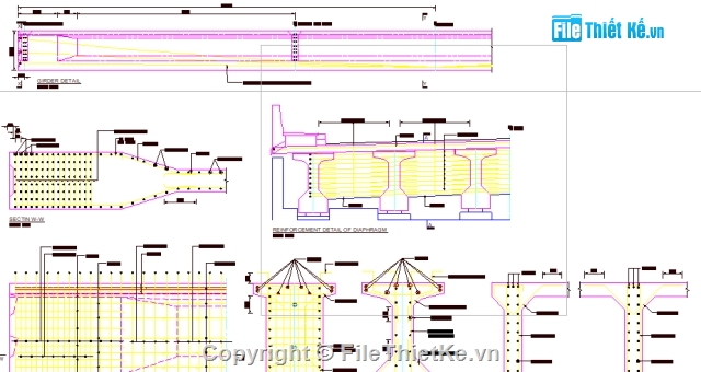 Bản vẽ,thiết kế cầu,cầu liền khối,cấu mố liền,liên tục hóa,kết cấu mới