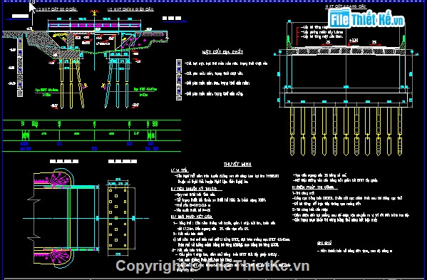 bản vẽ cầu,Bản vẽ cầu bản,Bản vẽ cầu Nghi Hải,cầu Nghi Hải - Km1+818.50,Cầu 1 nhip bản 9m