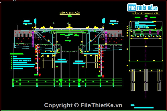 Bản vẽ,Bản vẽ dầm I,cầu dầm I,Bản vẽ cầu Tà Sỏi,cầu Tà Sỏi - Km96+720,1 nhịp dầm I 20.7m