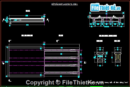 Bản vẽ,Bản vẽ dầm I,cầu dầm I,Bản vẽ cầu Tà Sỏi,cầu Tà Sỏi - Km96+720,1 nhịp dầm I 20.7m