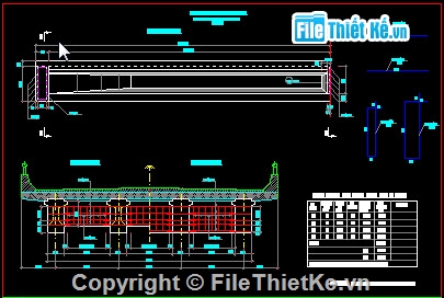 Bản vẽ,Bản vẽ dầm I,cầu dầm I,Bản vẽ cầu Tà Sỏi,cầu Tà Sỏi - Km96+720,1 nhịp dầm I 20.7m