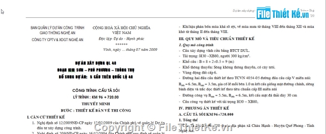 Bản vẽ,Bản vẽ dầm I,cầu dầm I,Bản vẽ cầu Tà Sỏi,cầu Tà Sỏi - Km96+720,1 nhịp dầm I 20.7m