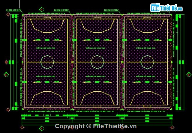 sân bóng,cấu tạo,cấu tạo sân vườn,bản vẽ sân cỏ,Bản vẽ autocad