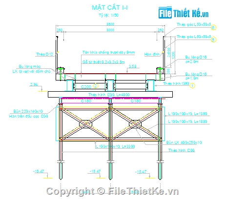 Cầu tạm,cầu dầm,cầu thép,phục vụ thi công,phụ trợ