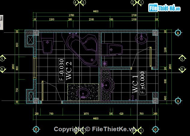 chi tiết họa tiết,cau tao wc,bản ve cau tao nha ve sinh