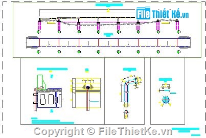 Bản vẽ bản lắp ghép nhịp L,Bản vẽ dầm,các loại dầm,cấu tạo dầm bản,bản vẽ dầm bản,thiết kế cầu dầm L