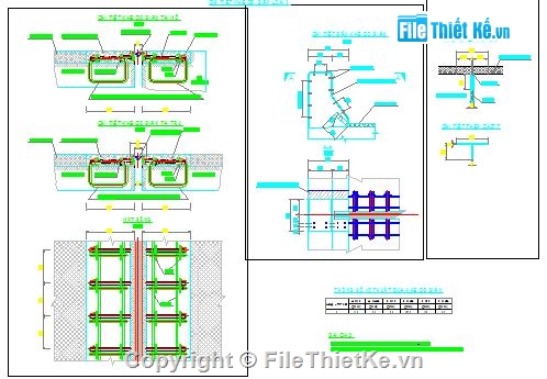 Bản vẽ bản lắp ghép nhịp L,Bản vẽ dầm,các loại dầm,cấu tạo dầm bản,bản vẽ dầm bản,thiết kế cầu dầm L