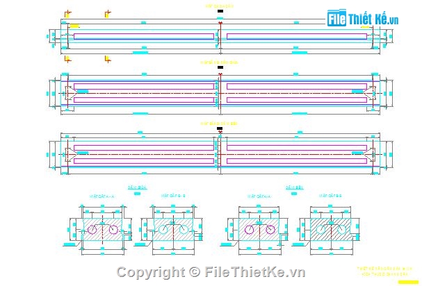 Bản vẽ bản lắp ghép nhịp L,Bản vẽ dầm,các loại dầm,cấu tạo dầm bản,bản vẽ dầm bản,thiết kế cầu dầm L