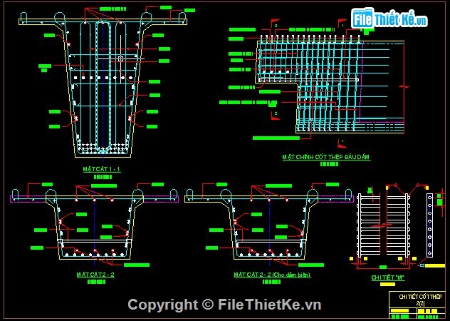 bản vẽ dầm bản,Bản vẽ dầm T,dam super T,cau tao dam super T