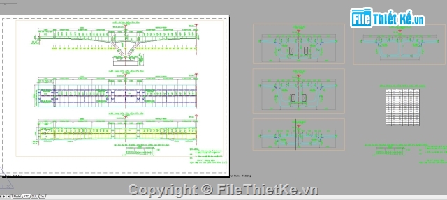 Bản vẽ,cấu tạo,trụ khung V,chữ V,dầm hộp,bê tông dự ứng lực