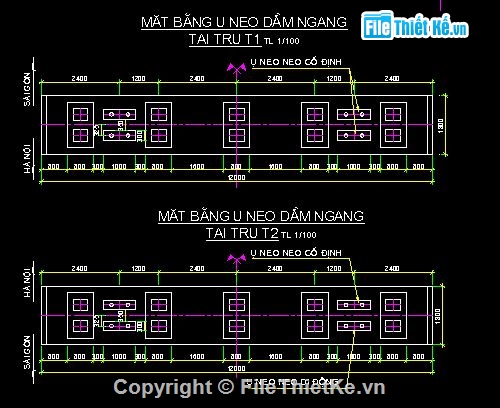 Ụ neo,Ụ chống động đất,ụ chông lắc ngang,ụ neo dầm ngang,cầu dầm bê tông cốt thép