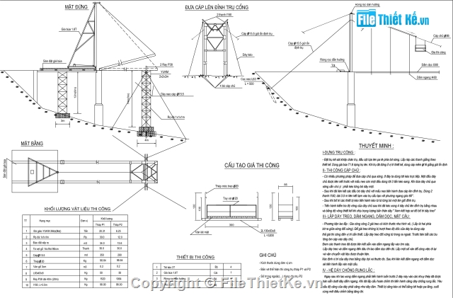 Bản vẽ,cầu treo,bản vẽ cầu treo