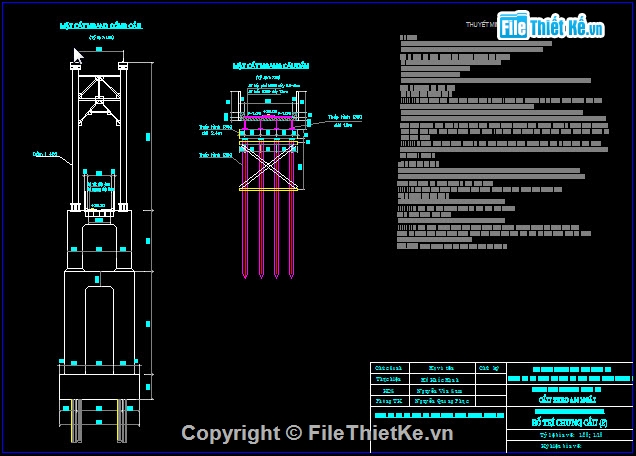 cầu treo,cầu treo Nghệ An,Bản vẽ cầu treo An Ngãi,cầu treo An Ngãi huyện Tân Kỳ,Cầu treo 1 nhịp treo L=120m