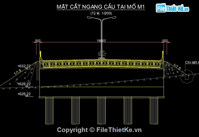 Bản vẽ cầu vượt,thiết kế nút giao,cầu yên hoành,biện pháp thi công cầu