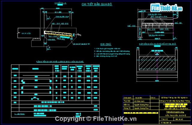 thiết kế cầu,Bản vẽ dầm T,Cầu 1 nhịp dầm T 9m,Bản vẽ cầu Xốp Xăng 2