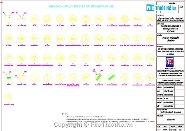 Bản vẽ đường giao thông,giao thông,biển báo,đường,công trình giao thông