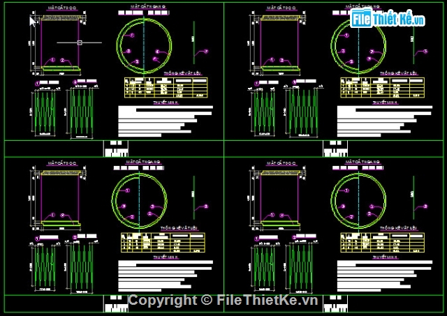 Bản vẽ,Bản vẽ chi tiết,cống tròn BTCT