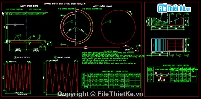 Bản vẽ,Bản vẽ chi tiết,cống tròn BTCT