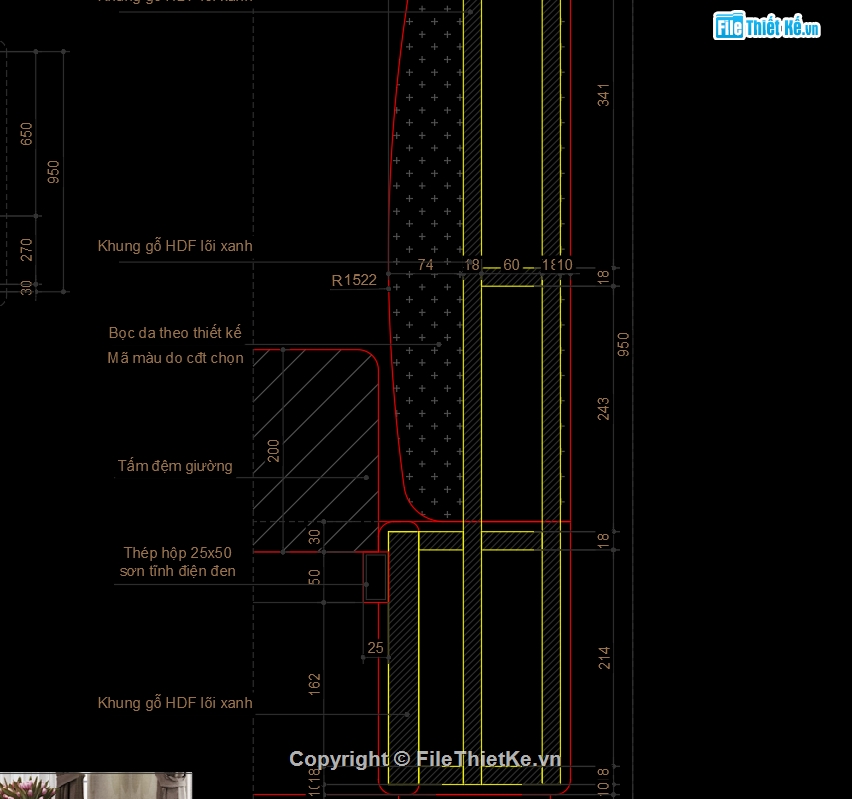 Autocad bản vẽ giường ngủ,Bản vẽ giường ngủ,Chi tiết bản vẽ giường ngủ,Cad bản vẽ giường ngủ