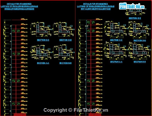 kiến trúc khách sạn,khách sạn Hùng Vương,bản vẽ khách sạn Hùng Vương