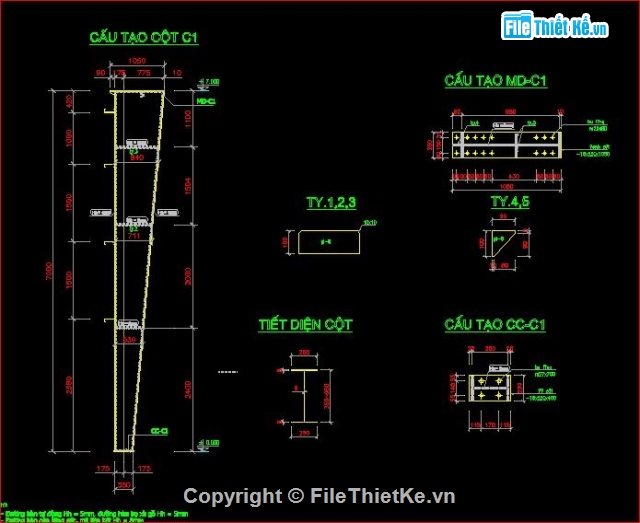 Bản vẽ dầm,kết cấu thép,khung thép zamil,Chi tiết khung kèo Zamil,nhà máy gạch nhẹ AAC