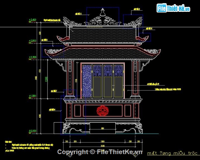 Bản vẽ,Bản vẽ chi tiết,chi tiết cổ,miếu mạo,nhà thờ