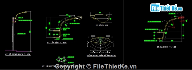 Bản vẽ,Bản vẽ chi tiết,đèn cao áp,chi tiết,trụ,trụ đèn cao áp