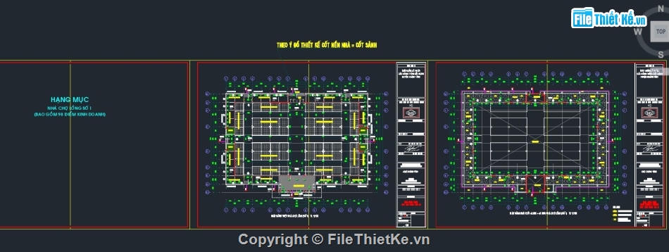 CHỢ,BẢN VẼ CHỢ,QUY HOẠCH CHỢ,3D CHỢ