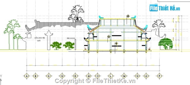 Bản vẽ,chùa,cấu tạo,bái đính,tâm linh,sửa chữa