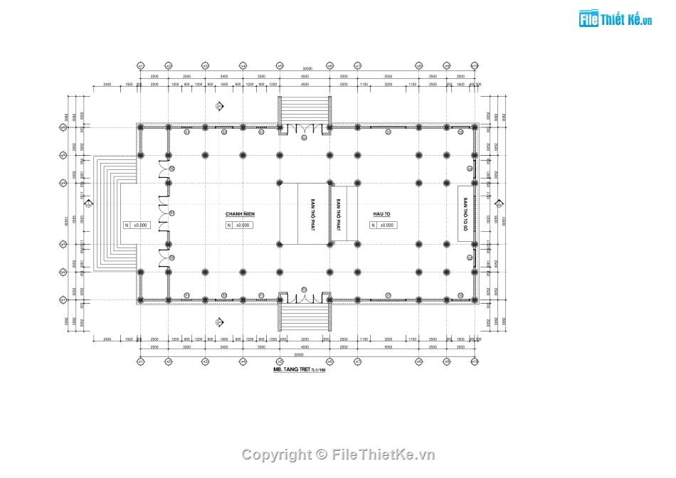 bản vẽ chùa đẹp,mẫu bản vẽ chùa,bản vẽ chùa file cad,file thiết kế đình chùa