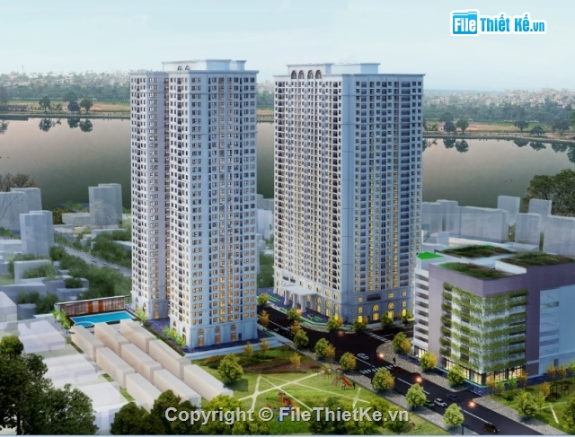 Bản vẽ Chung cư ECO-lake view,Chung cư ECO-lake view,chung cư Eco