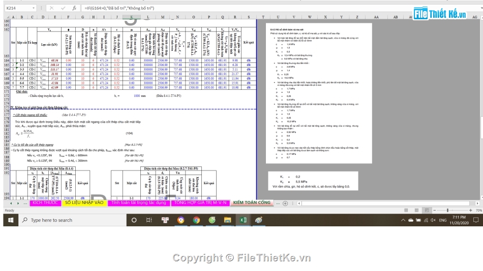 file excell tính cống hộp theo 11823-2017,kiểm toán cống hộp theo tc 11823-2017,tính toán cống hộp theo 11823-2017,cống hộp 2.5m x2.5m,file excell tính cống hộp,tính cống theo tiêu chuẩn 11823-2017