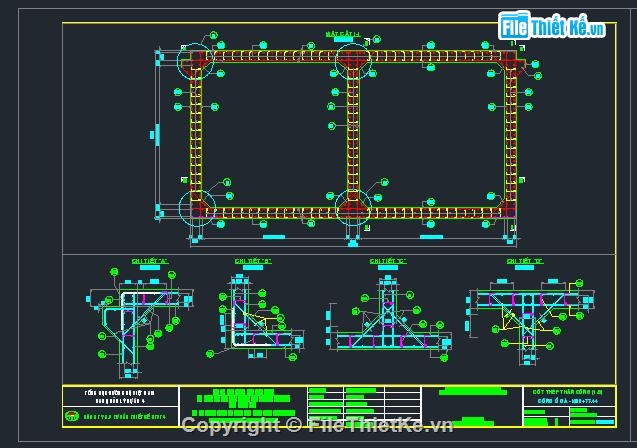 Bản vẽ cống hộp,cống hộp 2x5x5,cống hộp kép,cống hộp đôi