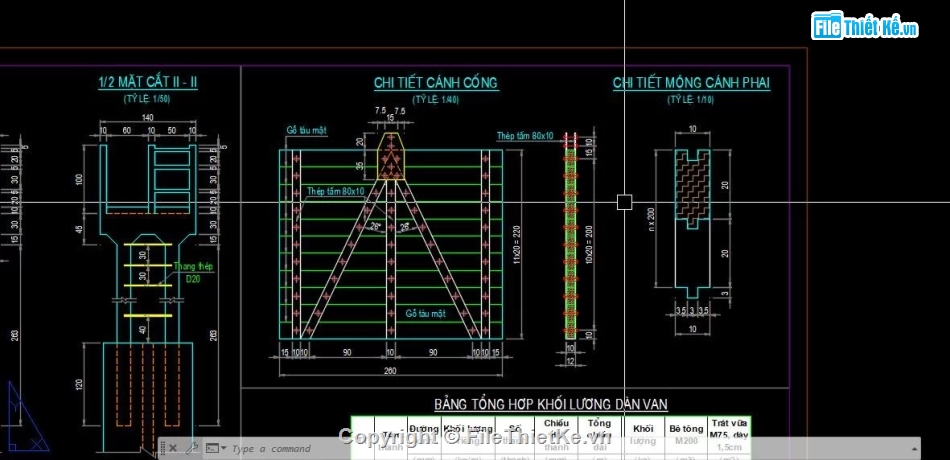 Bản vẽ thủy lợi,Bản vẽ cống hộp,Bản vẽ cống thủy lợi