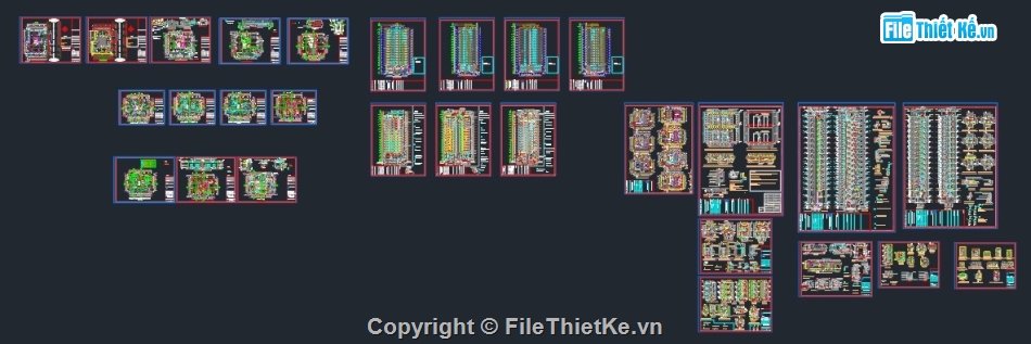 Bản vẽ,bản vẽ 15 tầng,Chung cư 15 tầng,Bản vẽ tầng hầm,nhà cao tầng,cao ốc