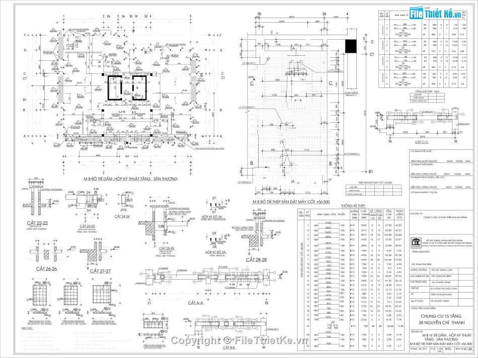 Bản vẽ,bản vẽ 15 tầng,Chung cư 15 tầng,Bản vẽ tầng hầm,nhà cao tầng,cao ốc