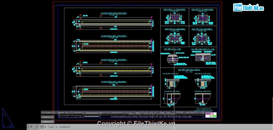 bản dầm,dầm bản rỗng,Bản vẽ dầm,dầm 15 m,dầm bản 15m,dầm