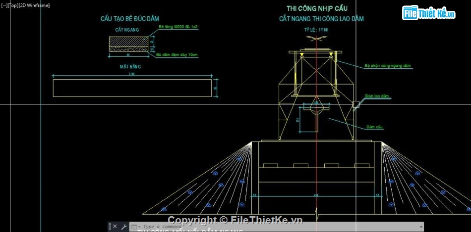 Bản vẽ dầm,Bản vẽ dầm T,dầm 21m