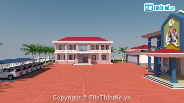kiến trúc trường mầm non,mầm non 2 tầng,bản vẽ trường mẫu giáo,bản vẽ trường mẫu giáo 2 tầng,Kiến trúc mẫu giáo 2 tầng,trường mầm non 2 tầng