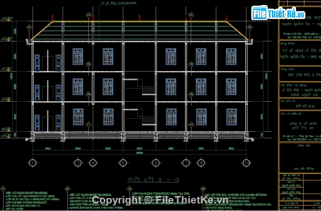 trụ sở UBND 3 tầng,trụ sở 3 tầng,ubnd xã,ubnd xã tiến thuỷ