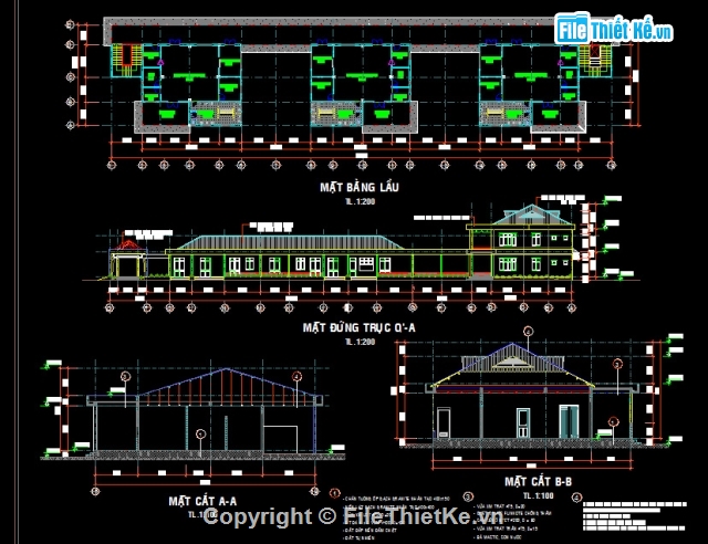 bản vẽ trường mầm non đầy đủ,Bản vẽ cad trường mầm non,bản vẽ trường mầm non,full bản vẽ trường mầm non,trường mầm non phú điền