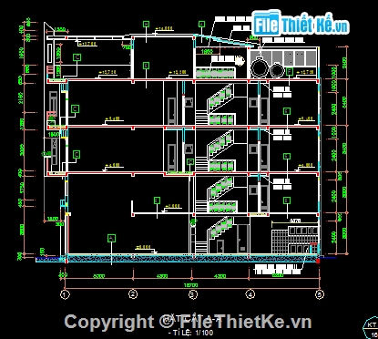 Bản vẽ,Bản vẽ nhà phố,nhà 4 tầng,4 tầng,kiến trúc 4 tầng,autocad